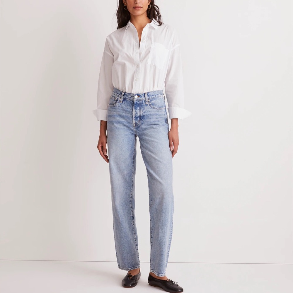 Madewell Low Slung Straight